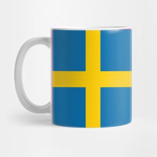 Gävle City in Swedish Flag Mug